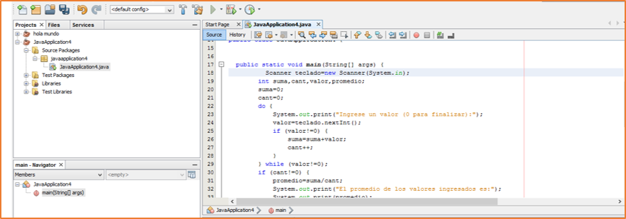 Ejercicios Practicos: PROGRAMANDO EN JAVA