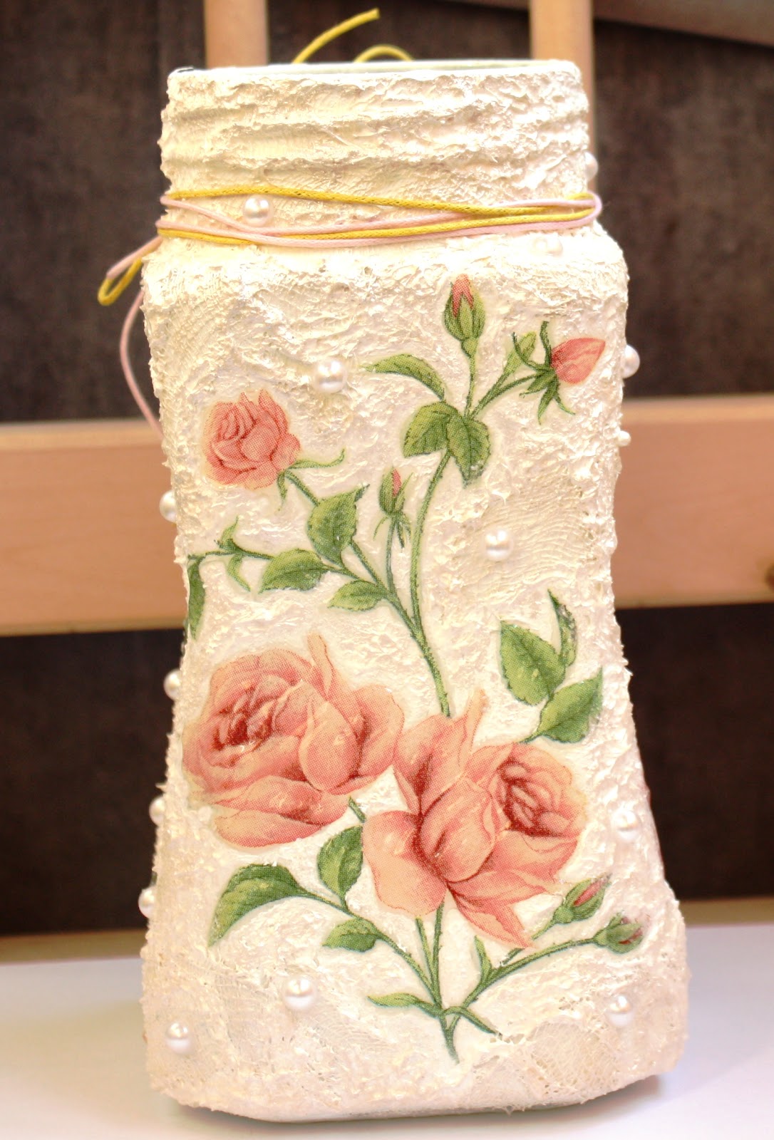 Декупаж банок из под кофе идеи шпаклевкой