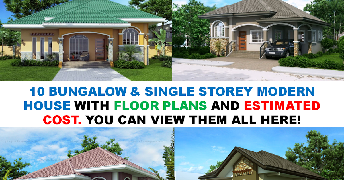 Thoughtskoto, Modern Bungalow House Designs And Floor Plans In Philippines