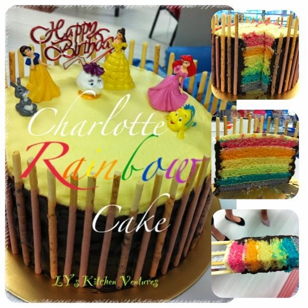  Charlotte Rainbow Cake