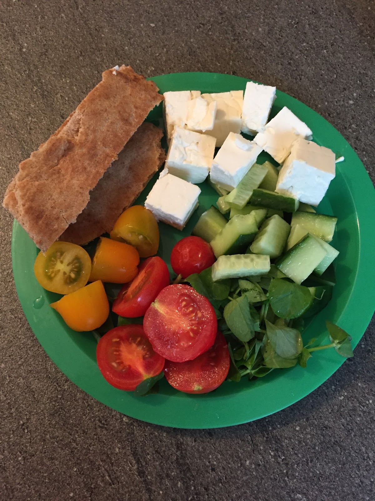 Bistro Becs and Family Baby Bites Greek Feta Plate