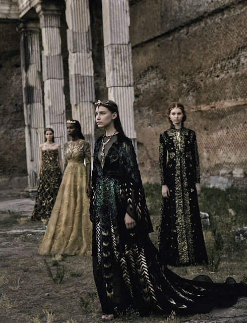 Valentino Haute-Couture Fall 2015 By Fabrizio Ferri for Vogue Italia