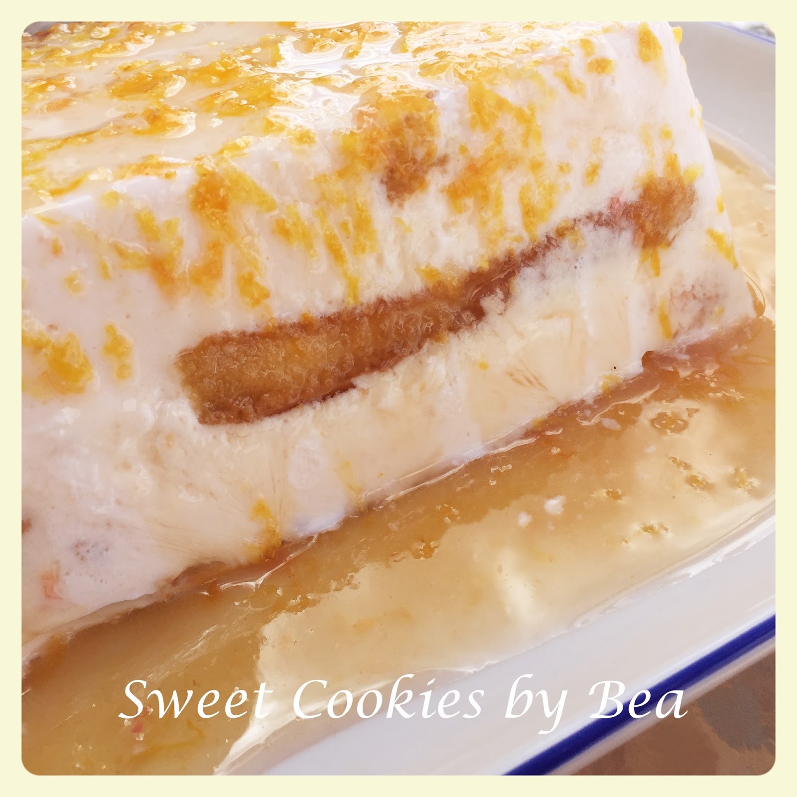 Sweet Cookies by Bea Tarta fría cremosa de pomelo Reto Alfabeto Dulce