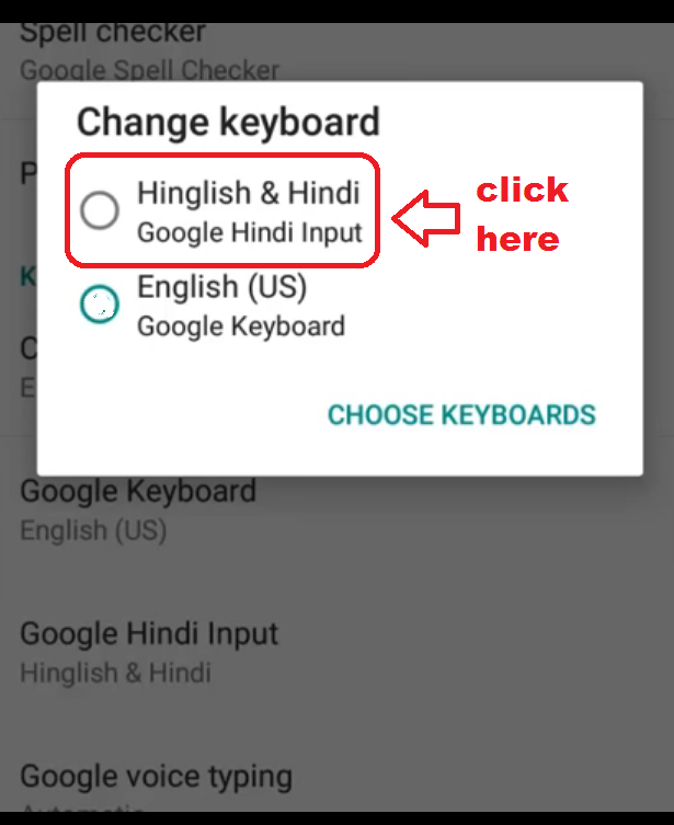 How to write in hindi on facebook and twitter #2