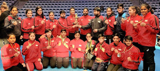 India won 6 Gold at Golden Girl Championship