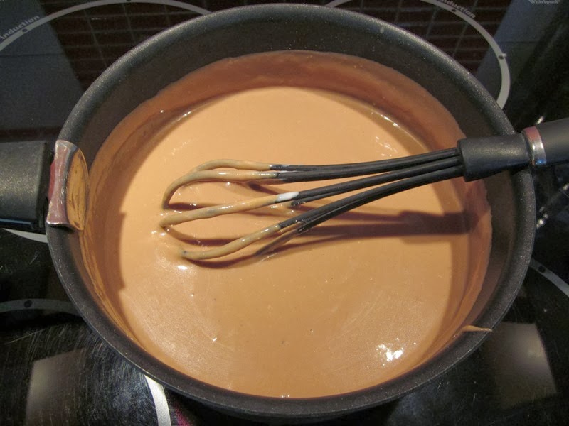 Pudding chocolat amande châtaigne, sans gluten et sans lactose
