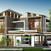 2694 sq-ft 4 bedroom modern contemporary house