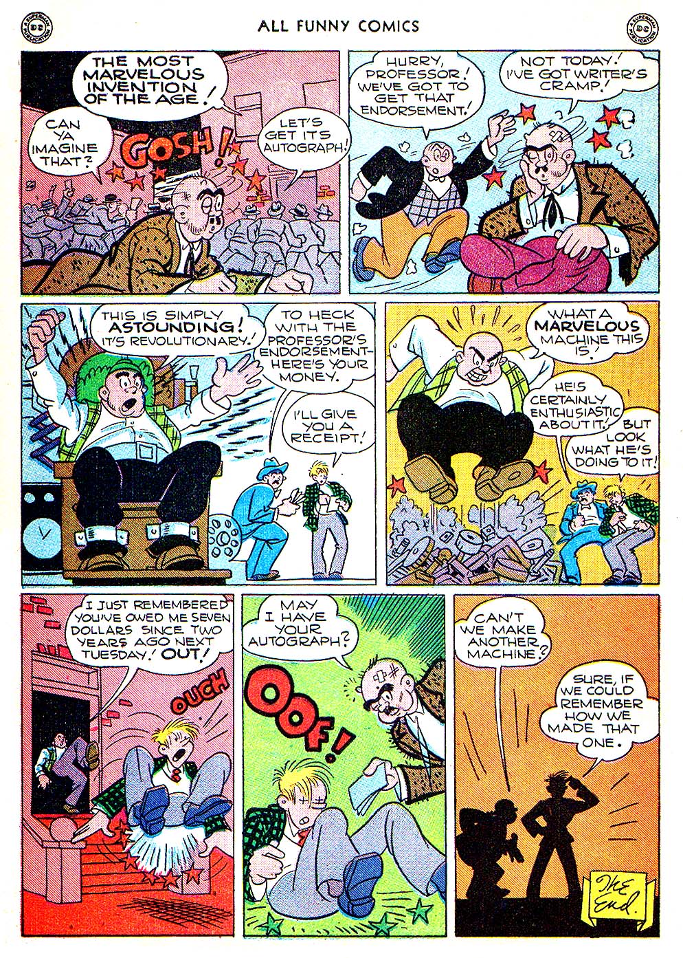 FourColor Shadows Hamilton and EgbertJimmy Thompson1945