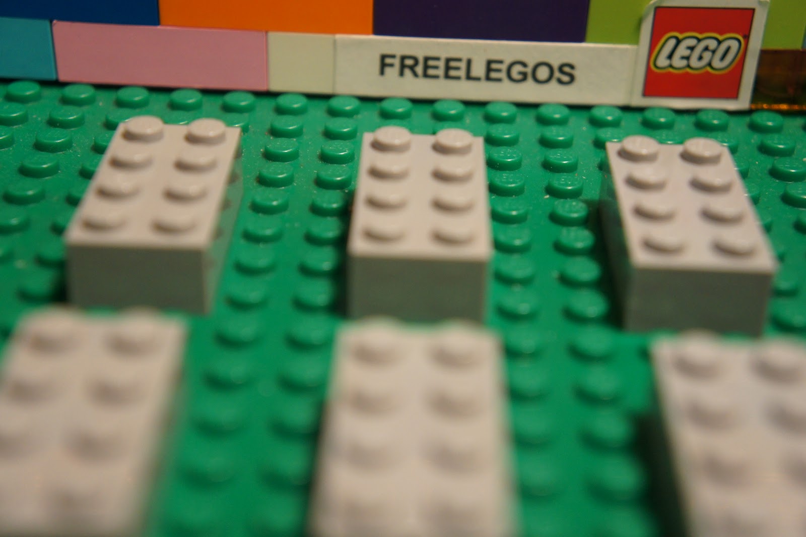 New Lego 2 x 4 Grey Gray Color 2x4 Bricks Qty x 10 Pieces