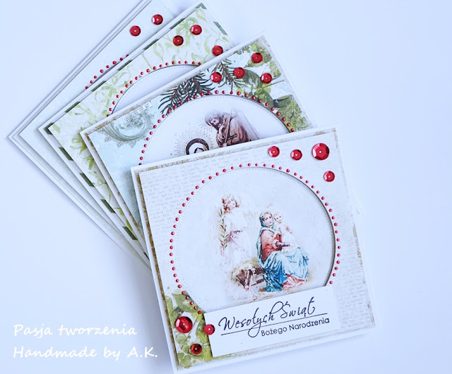 PASJA TWORZENIA: Świąteczne kartki / Christmas cards