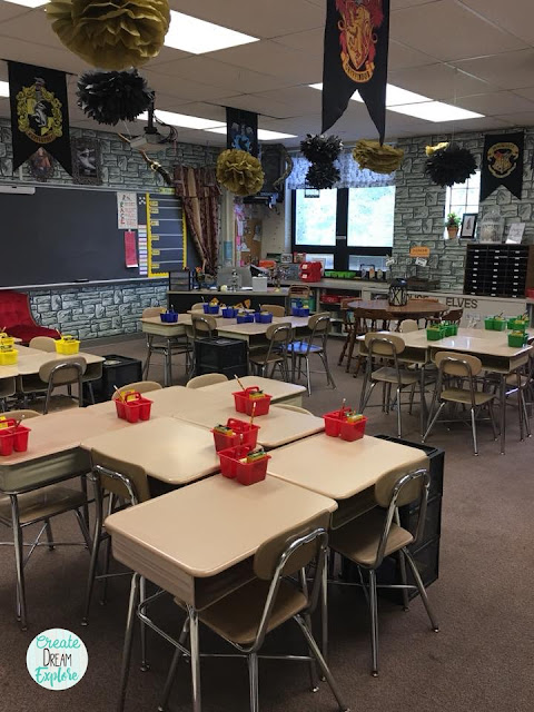 Harry potter themed classroom