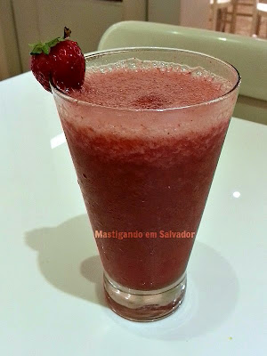 Granulado Café & Bistrô: Suco de Morango