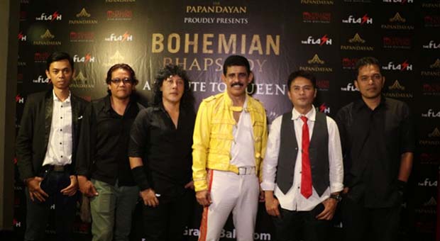 Semarak Bohemian Rhapsody a Tribute to Queen di The Papandayan