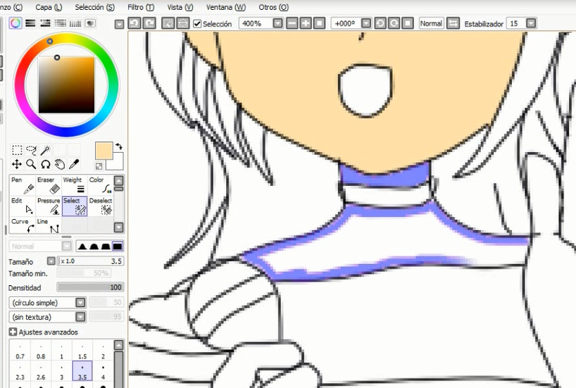 Animdigitaldiy [Digital Art] Paint Tool Sai Female Singer