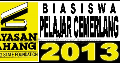 Skim Biasiswa Pelajar Cemerlang Yayasan Pahang 2013 Biasiswa Bantuan Pendidikan Scholarship Jpa Mara 2020 2021