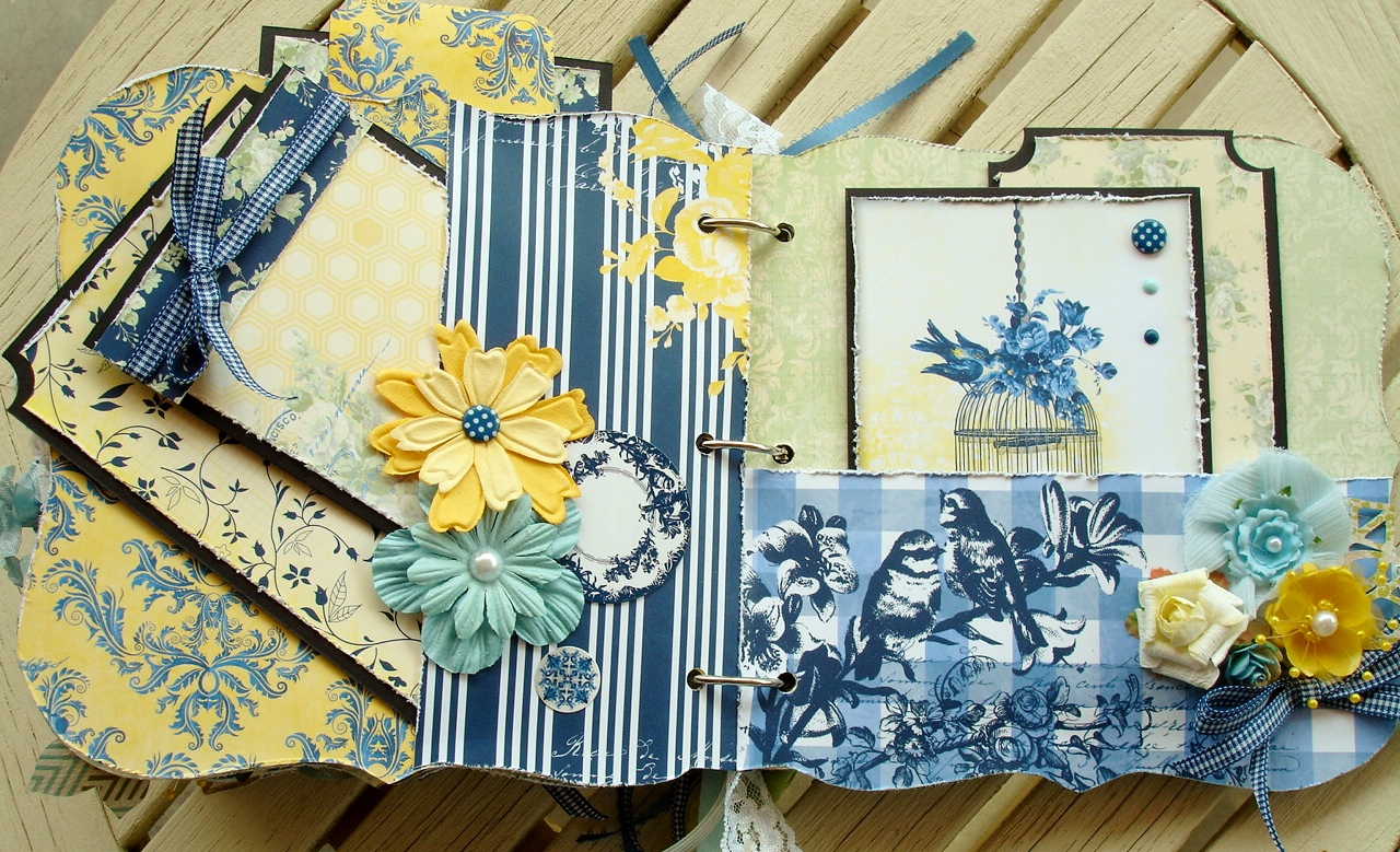 Country Craft Creations DT Project for Country Craft Creations 8x8 Premade Chipboard album