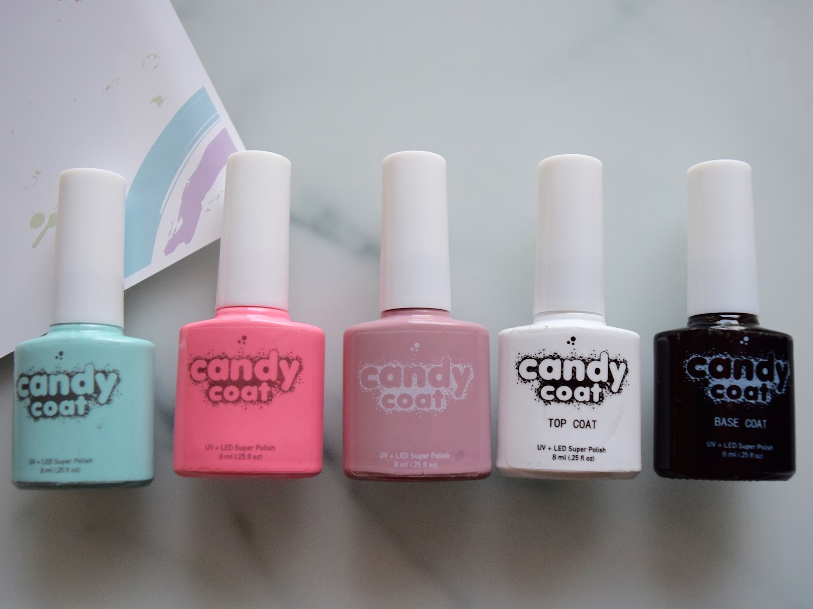 Monthly Gel Polish Nail Box Review Candy Coat
