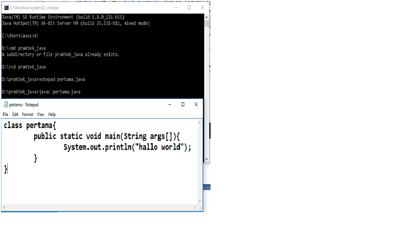 Cara Membuat Program Java Sederhanan