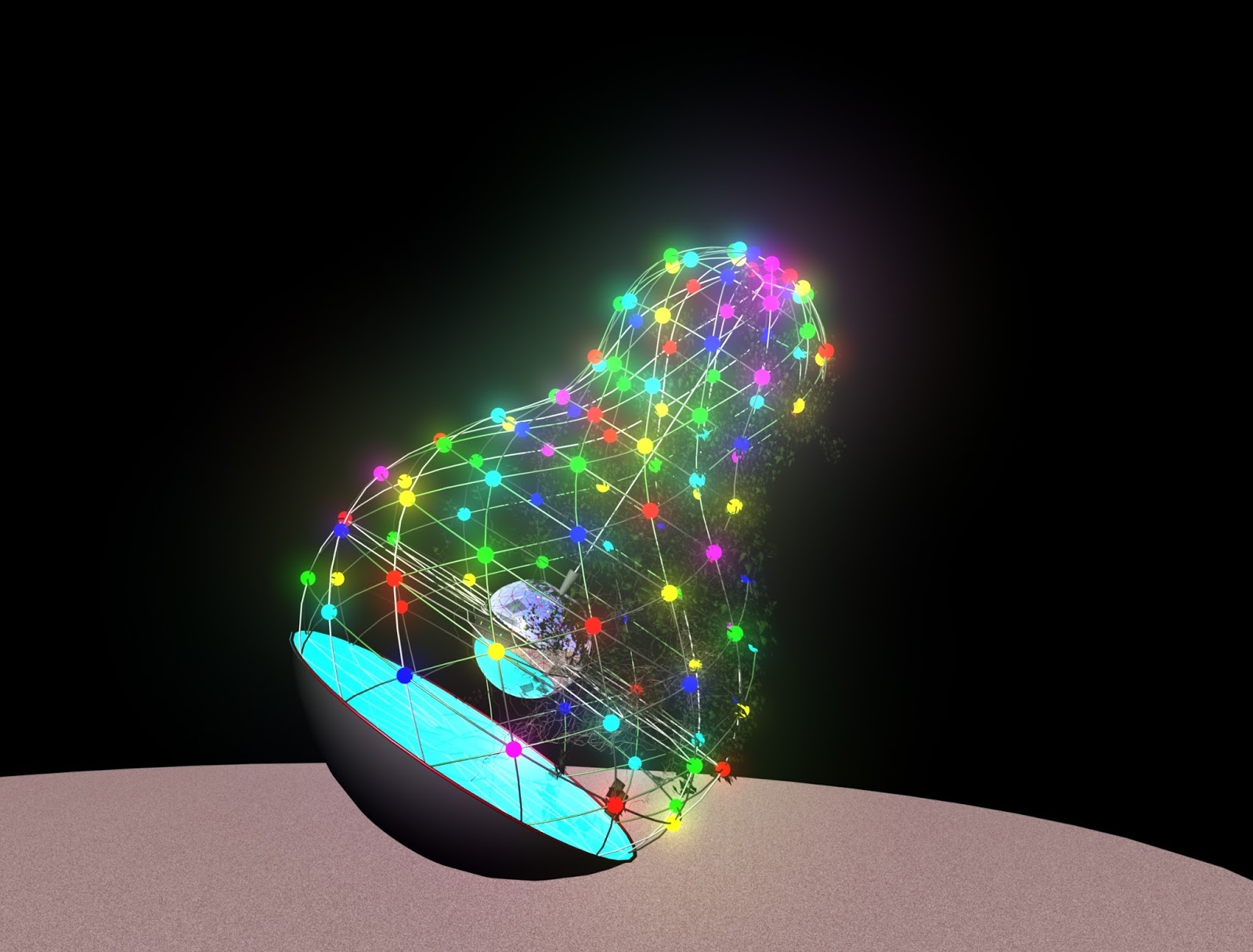 Form light. Форма света. HHOB Atom композиция с подсветкой.