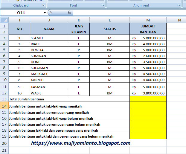 Contoh Soal Dan Kunci Jawaban Spreadsheet Uraian Kanal Jabar