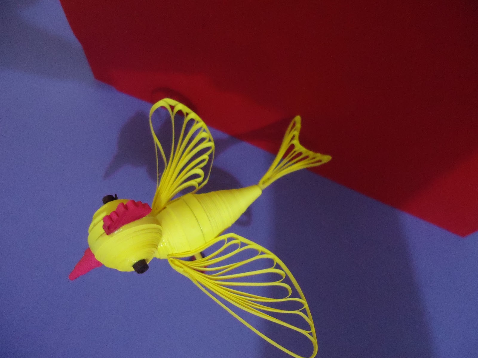 quilling creations 3d quilled flying bird