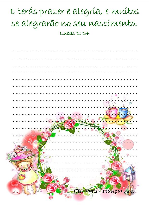 Dicas da Tia Maira Papel de Carta Dicas da Tia Maira Papel de Carta