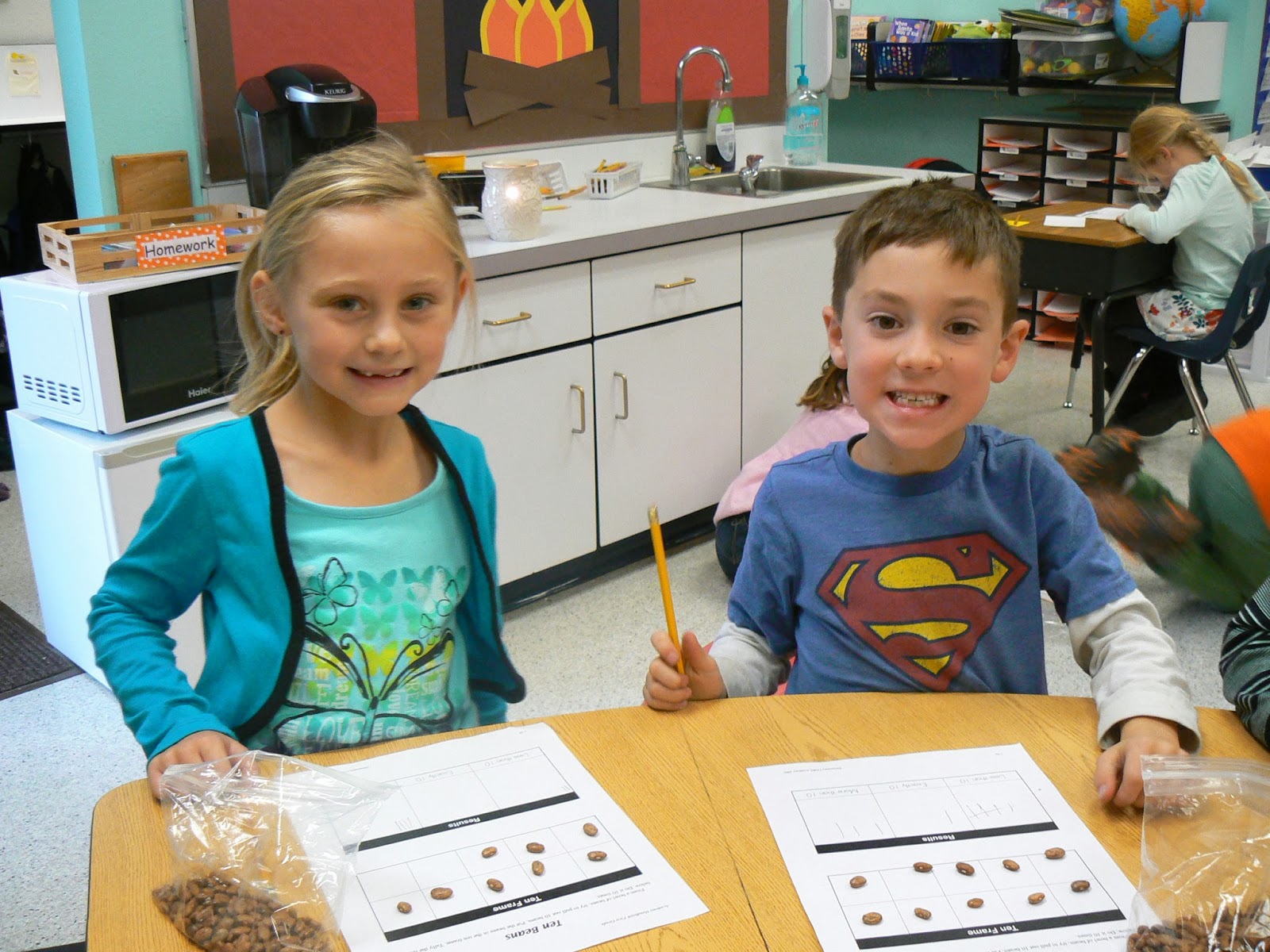 Mrs. T's First Grade Class: Ten Beans