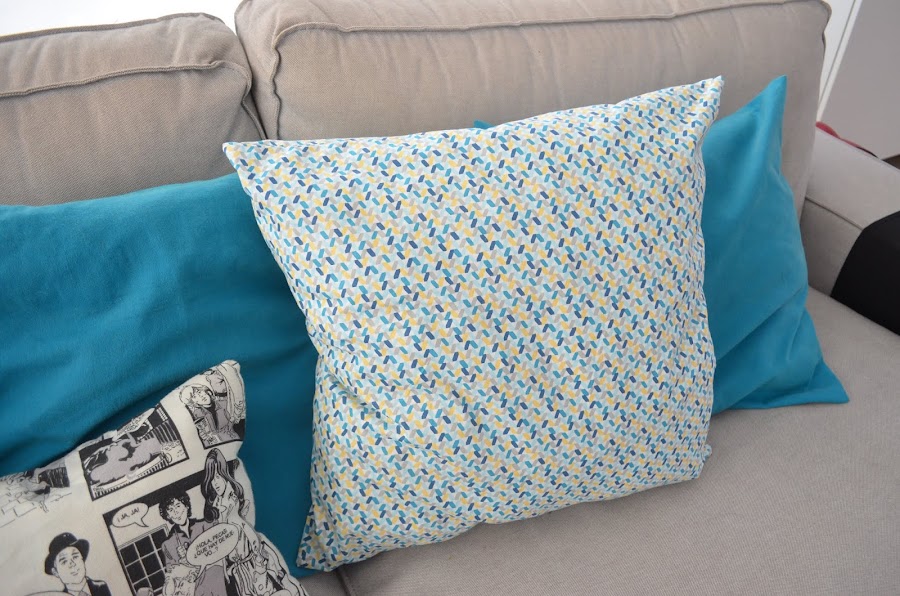 cojín cremallera oculta