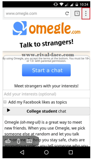  how to omegle Make Omegle Video Chat on Android Mobile Without Root