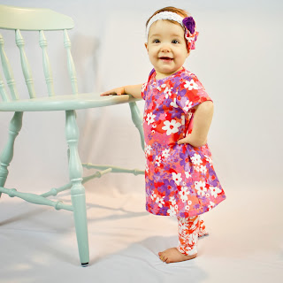 A line baby dress pattern