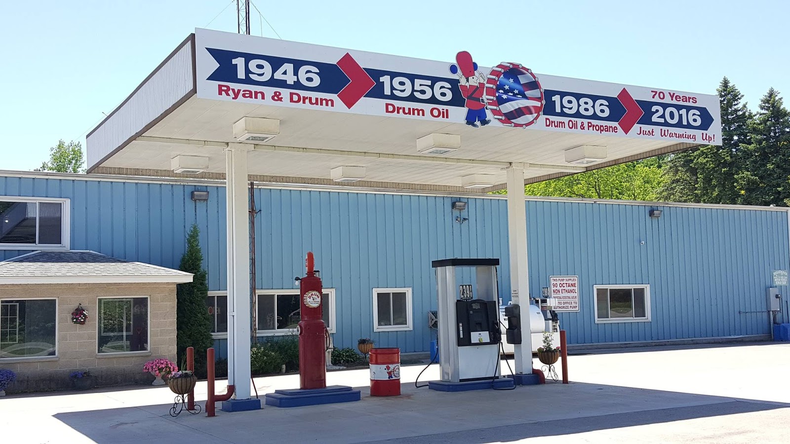 LIFE AND TIMES IN GASPORT, NEW YORK DRUM OIL OPEN HOUSE