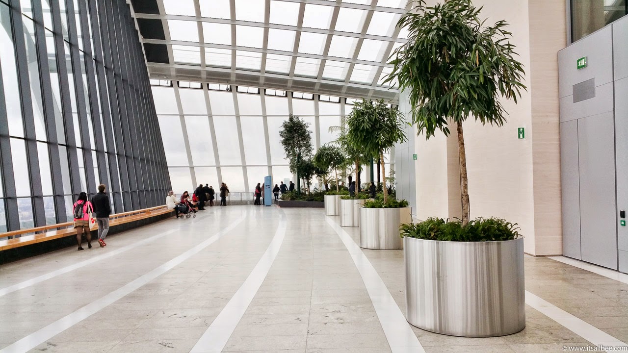 London Rooftop Garden Breakfast In London's Sky Pod ItsAllBee