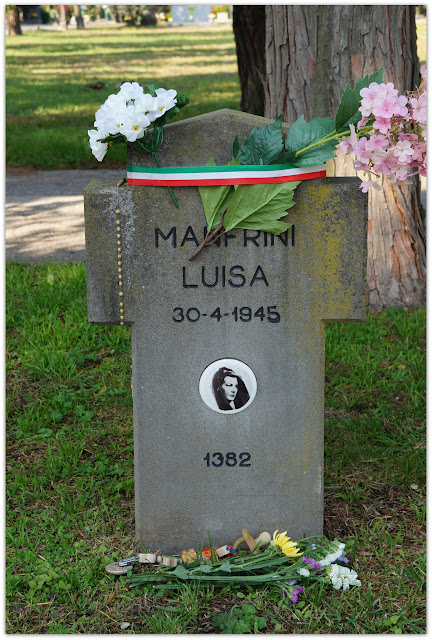 Manfrini Luisa, attrice (Luisa Ferida). fucilata il 30 aprile 1945