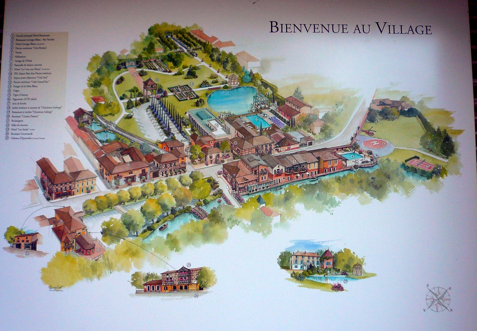 Ecrire, chanter et voyager Vonnas, luxe et gourmandise