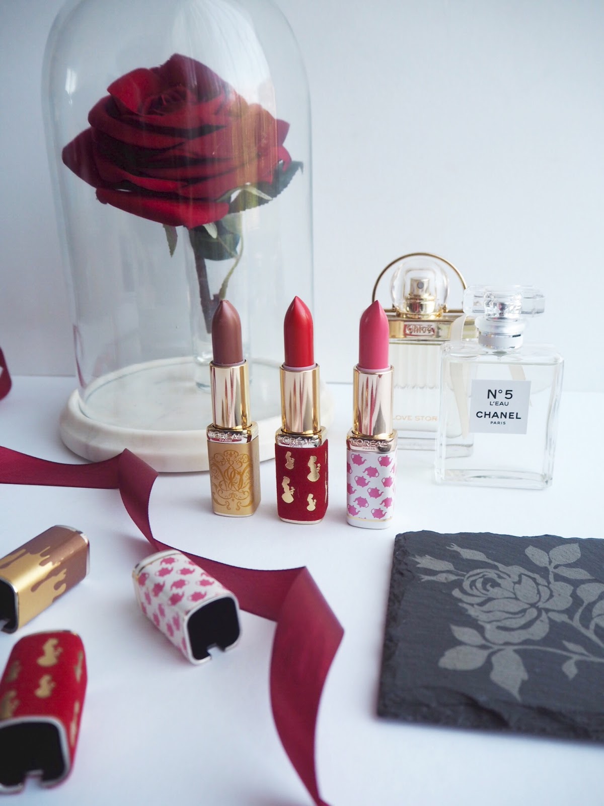 Defeating Stress, Beauty and the beast L'oreal Lipstick