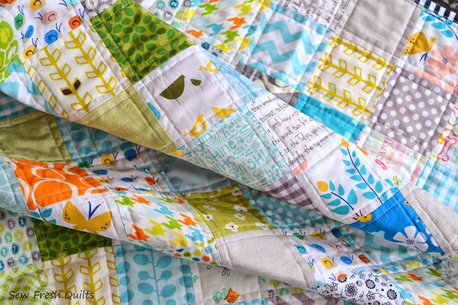 Sew Fresh Quilts A Custom Order Baby Boy Quilt