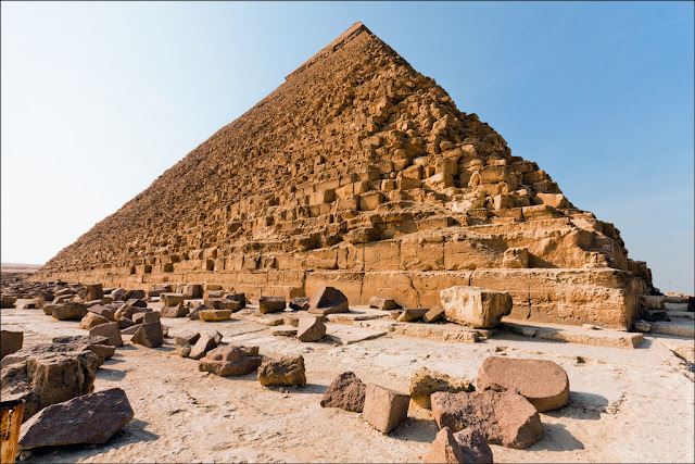 Fotografias desde la cima de la pirámide