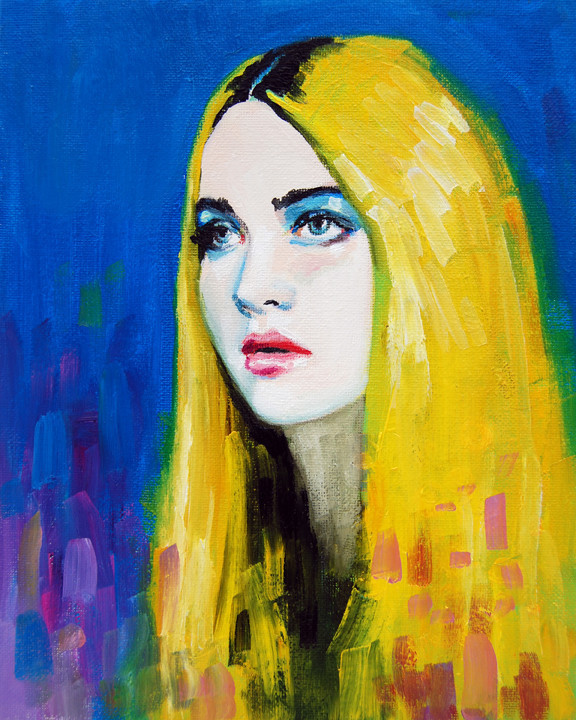 BEAUTIFUL PORTRAIT PAINTINGS BY EMMA UBER