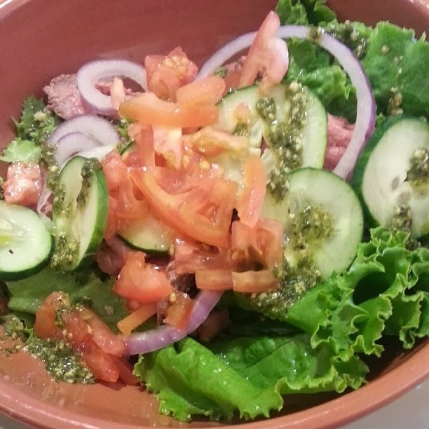 Shannon's Lightening the Load Power Steak Lettuce Wraps Panera