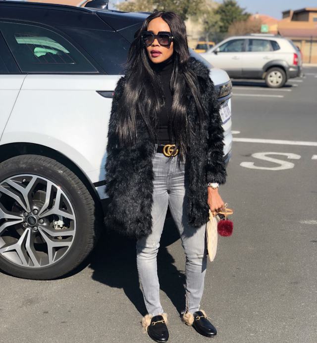 Thembi Seete looking remarkable in most recent pictures.