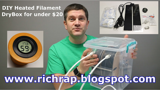 Reprap Development And Further Adventures In Diy 3d Printing Diy Heated Drybox For 3d Printing Filament Under 20