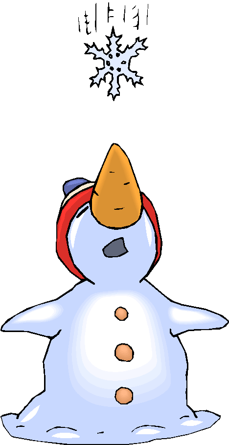 clipart of snow falling - photo #28
