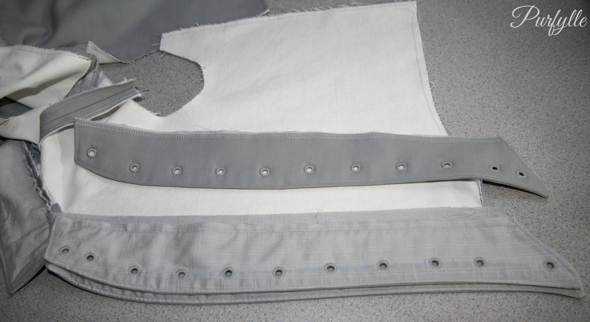 lacing strips for the Dorothea Maria Gown from POF