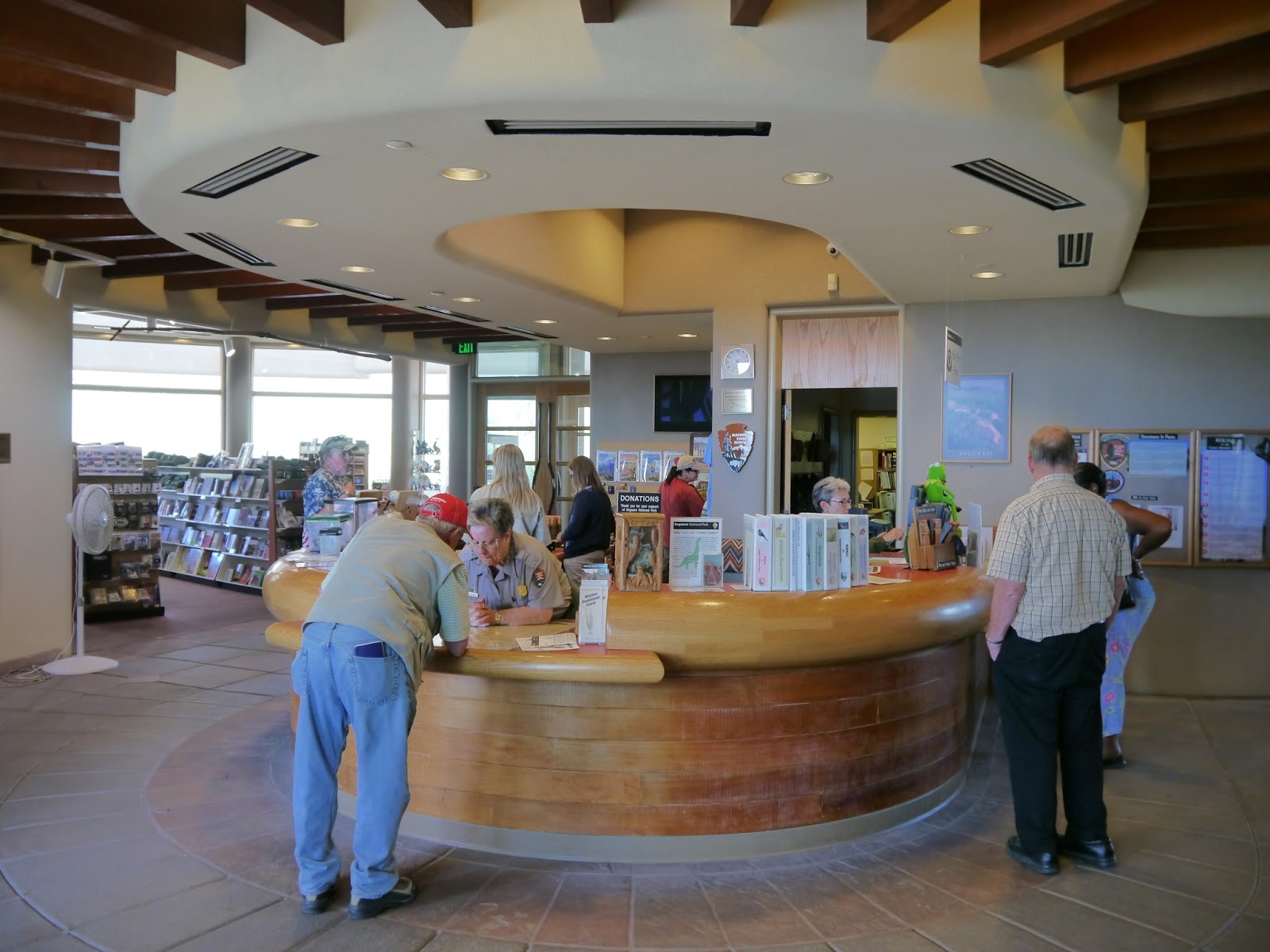 American Travel Journal Red Hills Visitor Center Saguaro National Park