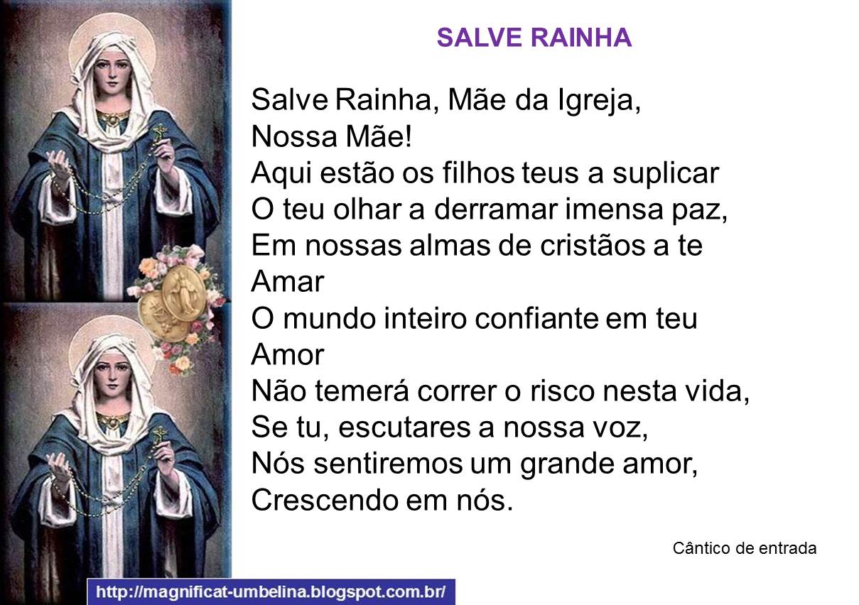 Well Known Oração Salve Rainha E Credo Ur72 Ivango