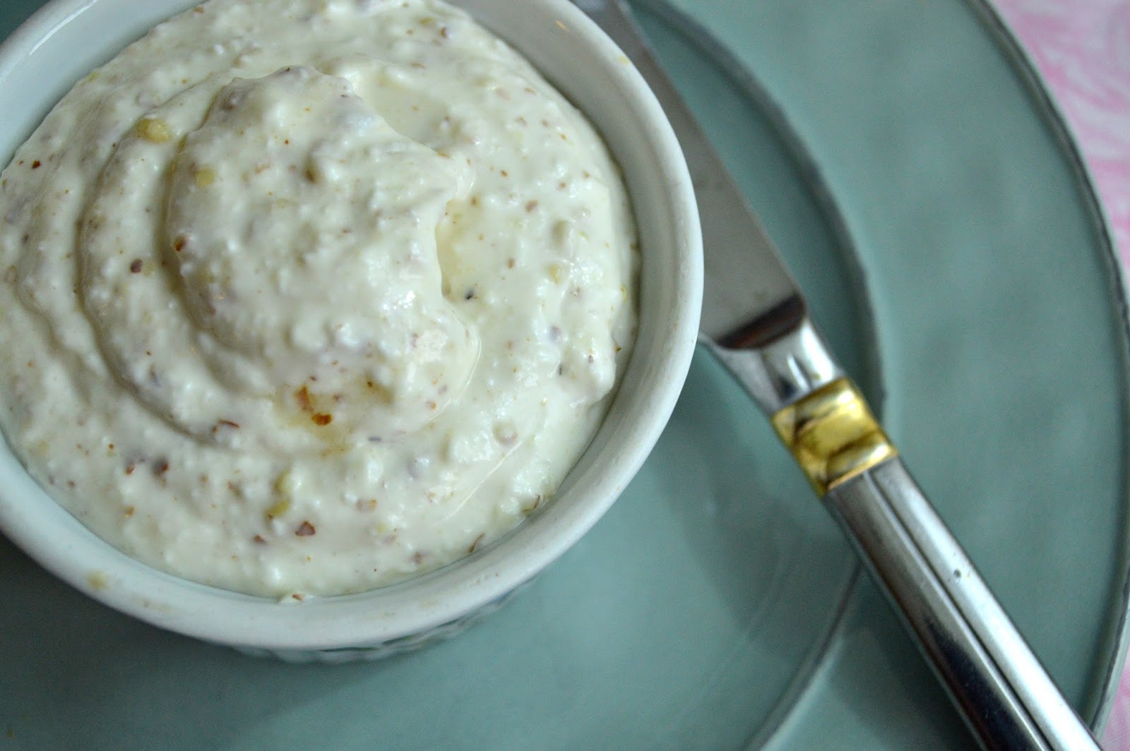 The Messy Apron Honey Almond Cheese Spread