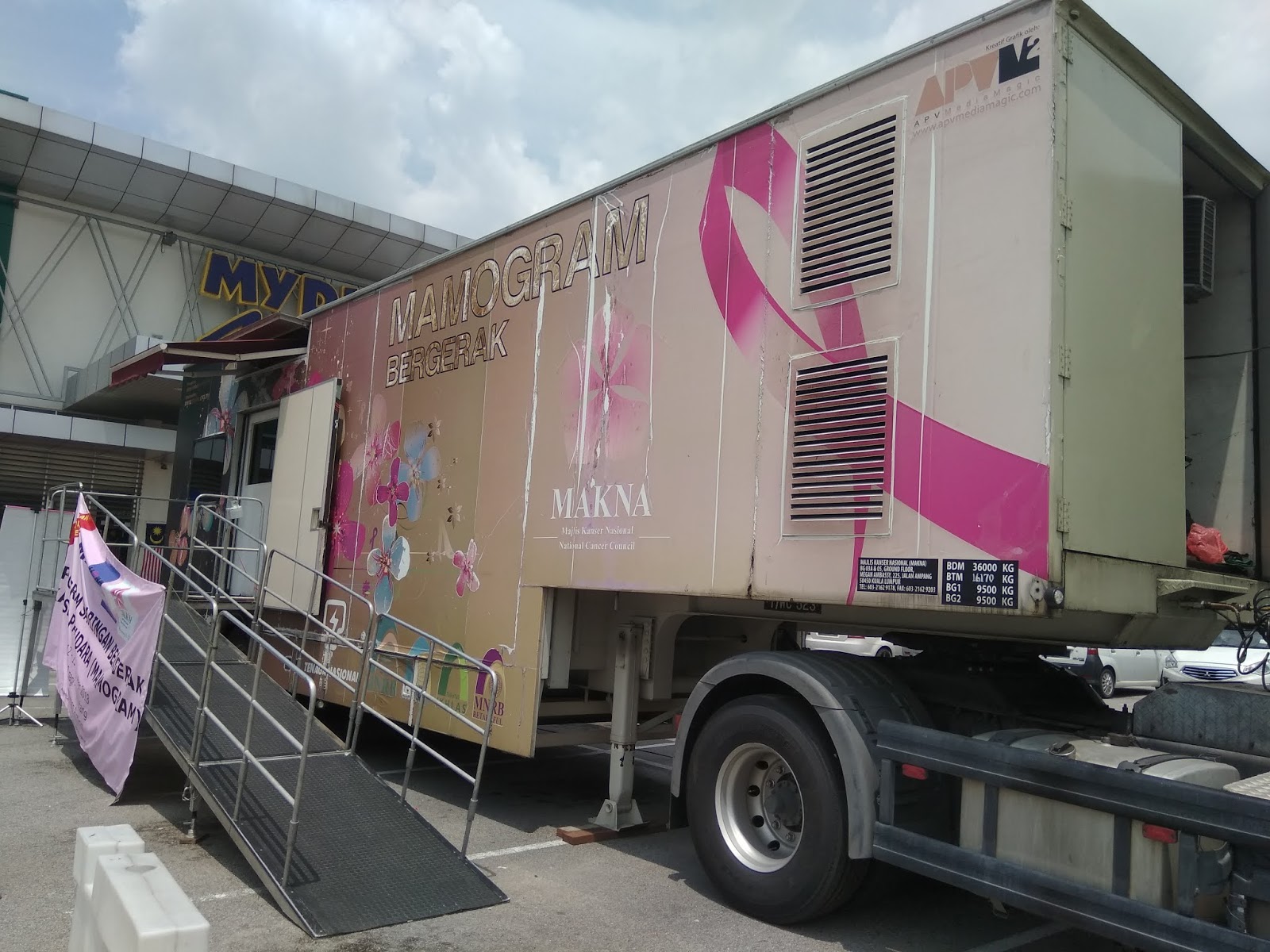 Coretan Ida Kamilia Mudzakir: MAKNA | Program Saringan Bergerak Kanser