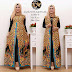 Model Baju Batik Dress Hijab Terbaru