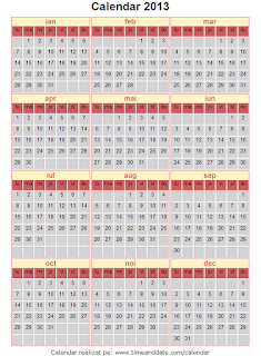 Calendar 2013 - 9