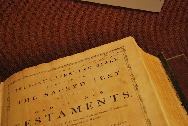 George Washington's Family Bible